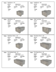 Recon Retaining Wall Shapes and Sizes